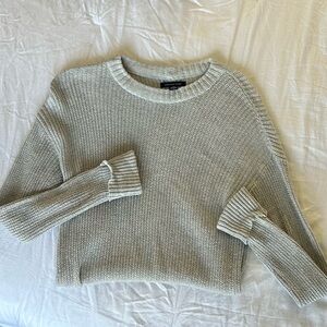 AE grey knitted sweater